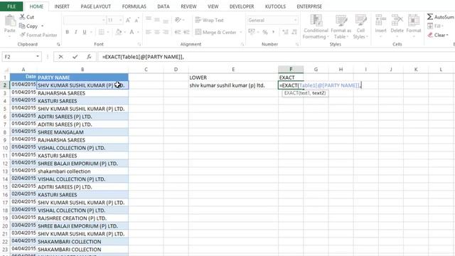 How to find party's name starting with small letter in excel смотреть онлайн