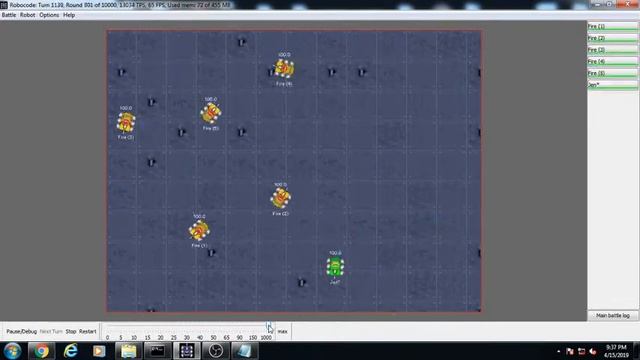 Java Machine Learning Fighting Fire with Fire RoboCode Genetic смотреть онлайн