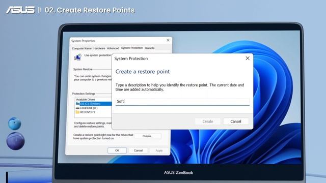 How to Use System Restore Points | ASUS SUPPORT смотреть онлайн