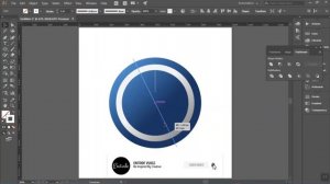 How To Create Volkswagen Logo In Adobe Illustrator CC | Brand Logos | Emtode Vlogs | 007