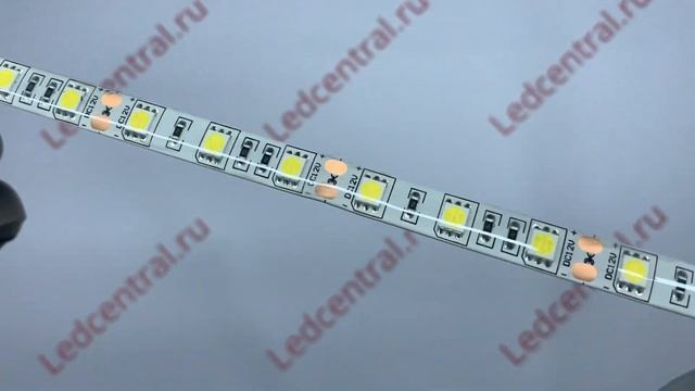 Светодиодная лента SMD 5050, Standart, 60 led/m, 14.4W, 12V, IP65 Арт.114197 смотреть онлайн