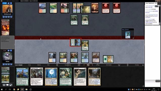 MTG Modern Project Wish Bant Edition #1 Match 2 vs RG Ponza смотреть онлайн