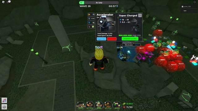 Roblox - TDS - Cool Necropolis map - Duo Fallen mode Win смотреть онлайн