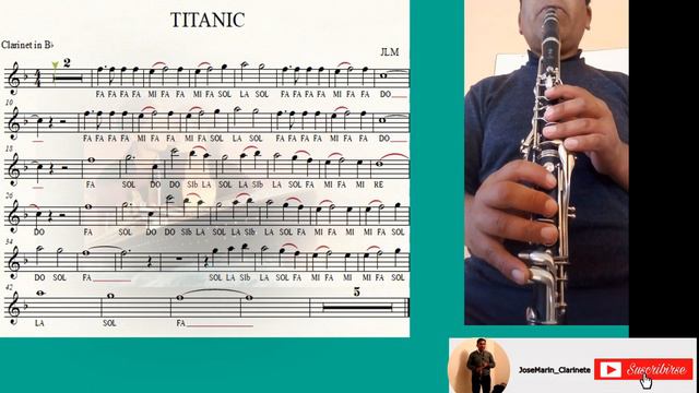COMO TOCAR CLARINETE "Titanic - Celine Dion" смотреть онлайн