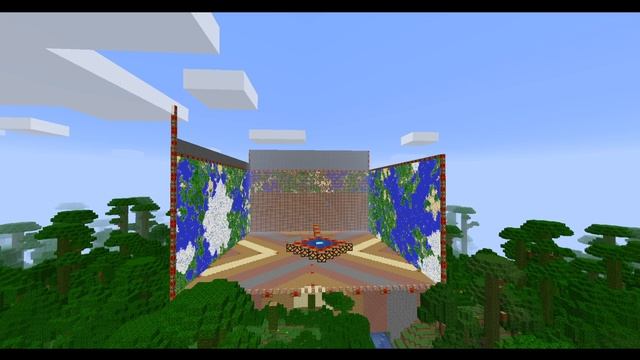 How The Worlds Largest Minecraft Map Looks in 20w22a смотреть онлайн