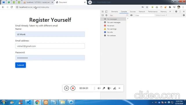 Register with Email verification & Login System - Tutorial with Source Code смотреть онлайн