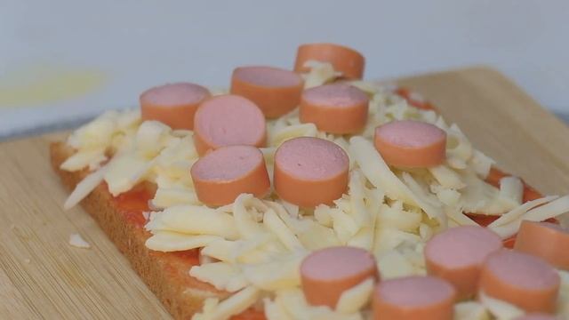 Как приготовить пиццу-тосты? / delicious and easy pizza toast recipe! #simplecooking смотреть онлайн