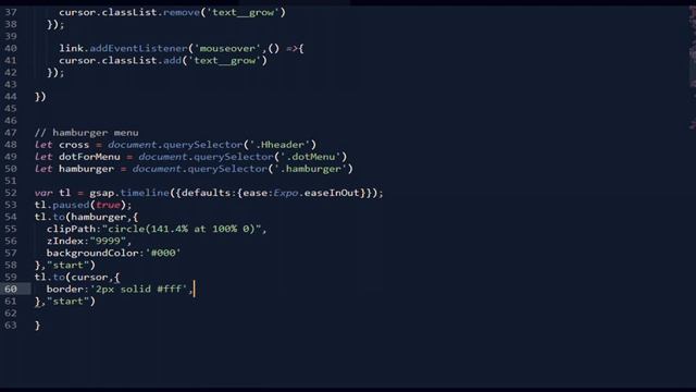 Create an animated landing page using html ,css & javascript | greensock(gsap) animation | Part-2 смотреть онлайн
