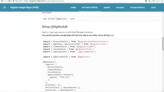 Part 9 Developpement Mobile Hybride avec IONIC 3 et CORDOVA- Google Map смотреть онлайн