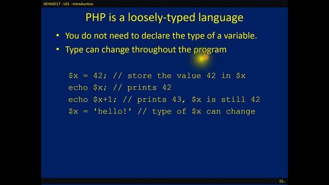 Web App Dev & Mgt L01 Revision (2020) смотреть онлайн