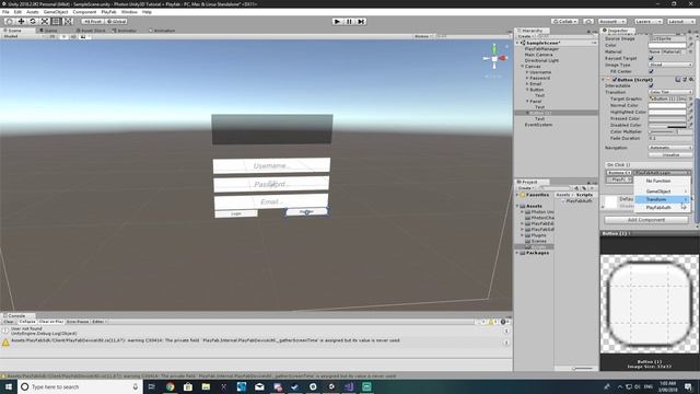 Unity - Creating a multiplayer game - Finishing Our Login System[EP2](2018) смотреть онлайн
