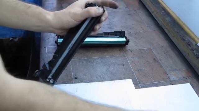 HP 1005. Инструкция по заправке. смотреть онлайн