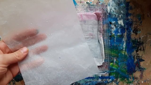 ВЛАЖНАЯ ПАЛИТРА |Акрил не сохнет! ?Делаем сами просто смотреть онлайн