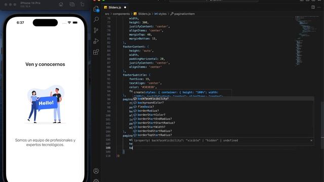 React Native Carousel (Slider) | UI/UX смотреть онлайн