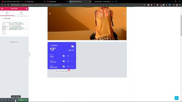 How To Add Weather To Elementor смотреть онлайн