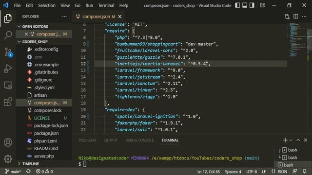 Laravel E-commerce: [18] Upgrading to Laravel 9 смотреть онлайн