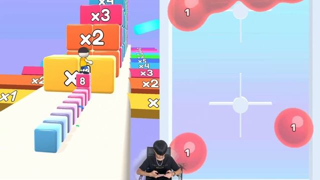 Satisfying Mobile Games: Melty Bubble , Cube Run 2048 - Number Game Max Level смотреть онлайн