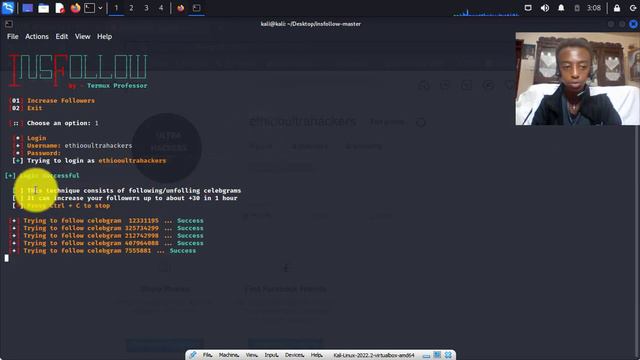 learn how to increase instagram followers in kali linux смотреть онлайн