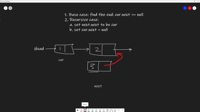Reverse Linked List Leet Code Problem Explained | Iteratively and Recursively смотреть онлайн