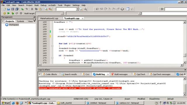 Rainbow Table- MD5-With Salt and Reduce Function смотреть онлайн