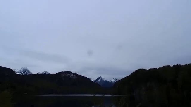 Озеро Альпзее, Alpsee, Бавария, Швангау, Schwangau смотреть онлайн