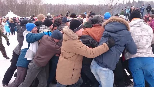 Бакшевская масленица - стенку на стенку смотреть онлайн