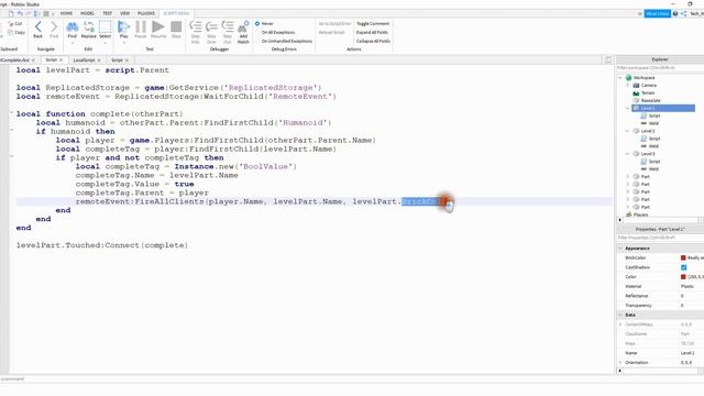 How to Make a Level Complete Message in Chat [Color Update] - Roblox Studio Tutorial смотреть онлайн