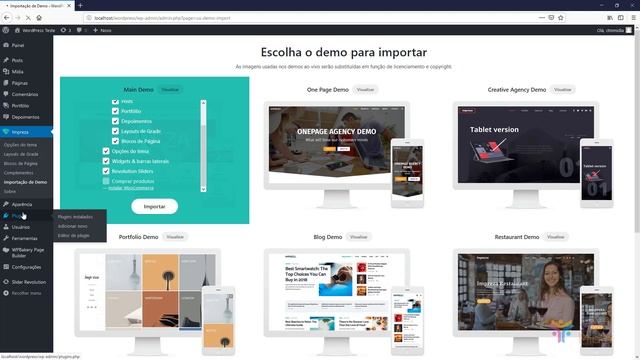 Instalação do Tema Impreza WordPress - Como Instalar o tema Impreza para WordPress смотреть онлайн