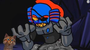 САНС во Friday Night Funkin' Vs Dusttale Remastered (FNF Mod)