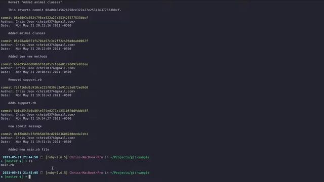 The Essentials of Git - Part 9 - Reverting Commits смотреть онлайн