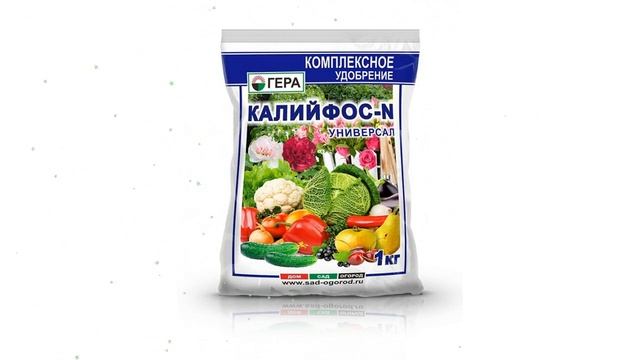 Удобрение Калийфос- N (Гера), 1 кг обзор 02014 бренд Гера производитель Гера ООО (Россия) смотреть онлайн