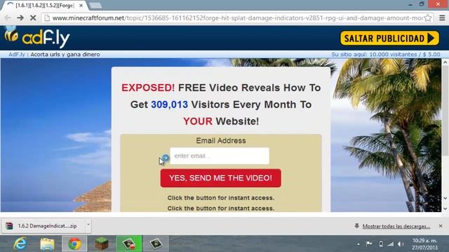 Minecraft- Como Descargar e Instalar Damge Indicator mod 1.6.2 смотреть онлайн