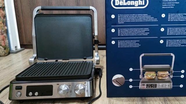 Электрогриль DeLonghi CGH920D смотреть онлайн