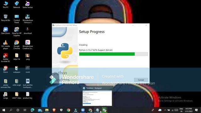 how to download python and setup in windows 10 смотреть онлайн