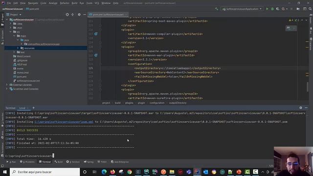Como crear war con spring y Angular en tomcat смотреть онлайн
