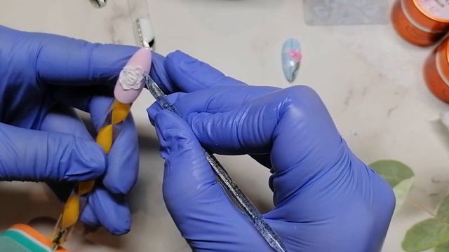 Лепка на ногтях гель пластилином смотреть онлайн