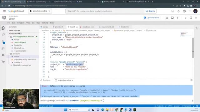 Realizando Deploy de uma Aplicação Web em Cloud com Docker, Terraform, Bard e ChatGPT смотреть онлайн