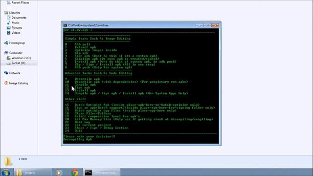 TUTORIAL to Decompile an .apk file using APK Manager смотреть онлайн
