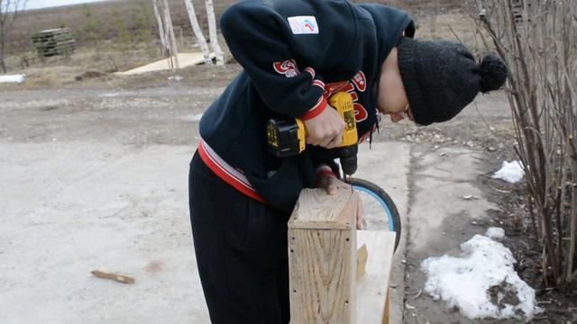 Сделал свой первый скворечник (Можно было лучше!) смотреть онлайн
