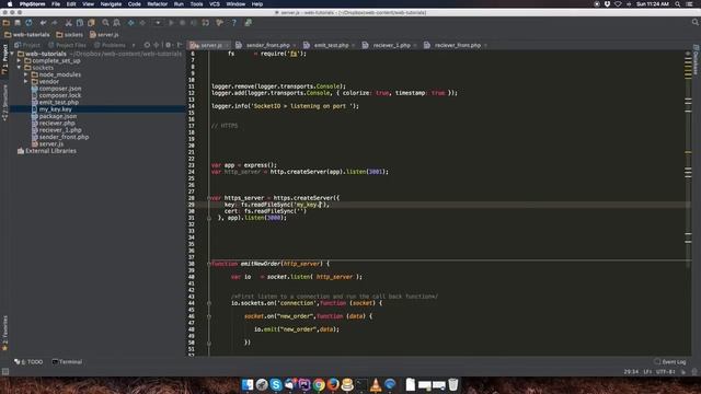 Socket.io & PHP: Using socket.io over HTTPS смотреть онлайн