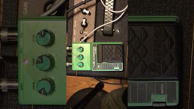 Ibanez Tube Screamer TS10 demo смотреть онлайн