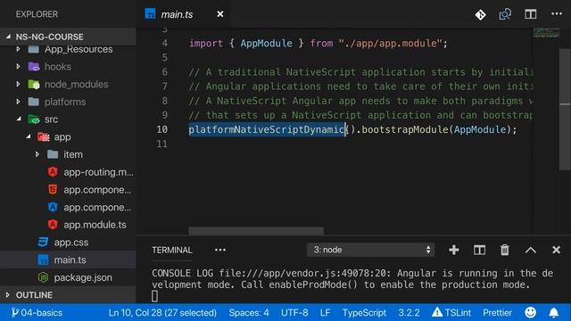 NativeScript Tutorial for Beginners - Build iOS, Android and Web Apps with NativeScript and Angular смотреть онлайн
