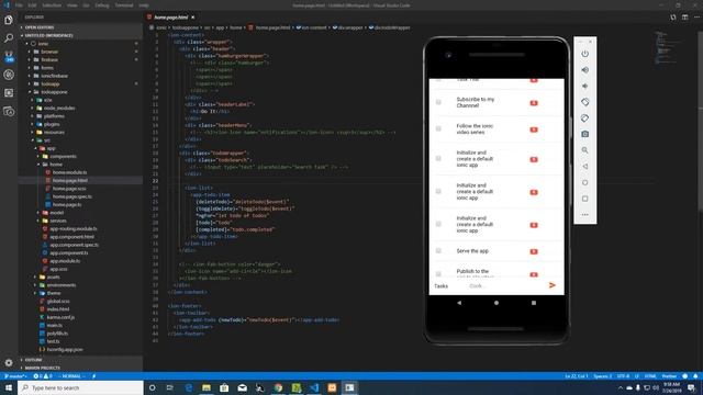 Ionic 4 & Angular JS Android Tutorial | Todo List App Crash Course | Ionic Series 1 смотреть онлайн