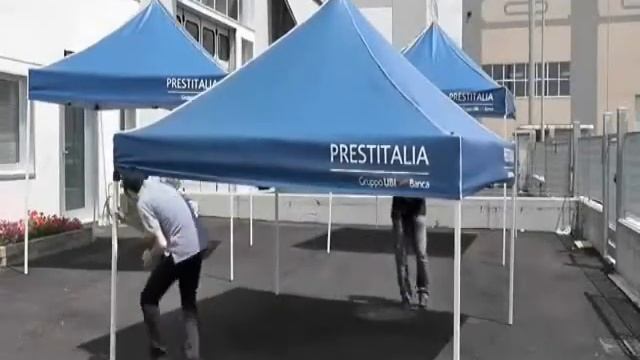 Установка мобильного тента 3х3 м, компания Еврофлаг смотреть онлайн