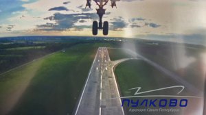 Взлёт на Airbus A350 из Питера. Съёмка на две камеры одновременно. «Аэрофлот». Июнь, 2022