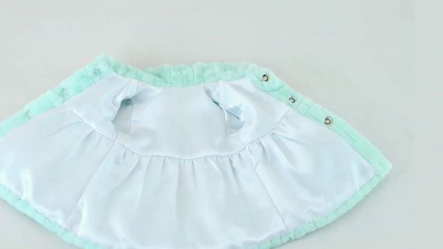 Ментоловая шубка для кукол Gotz (50см)