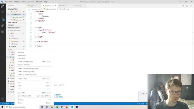 [Vuejs fr] Projet pokemon - partie 1 смотреть онлайн