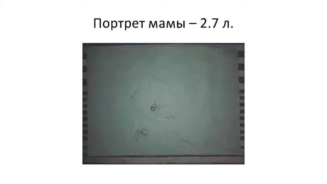 Рисунки детей 3-4 лет. Изображение человека.mp4 смотреть онлайн