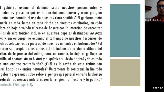 Leandro Sánchez Marín. El materialismo político de Ludwig Andreas Feuerbach смотреть онлайн