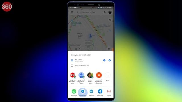 How to Share Your Live Location With Someone Using Google Maps смотреть онлайн